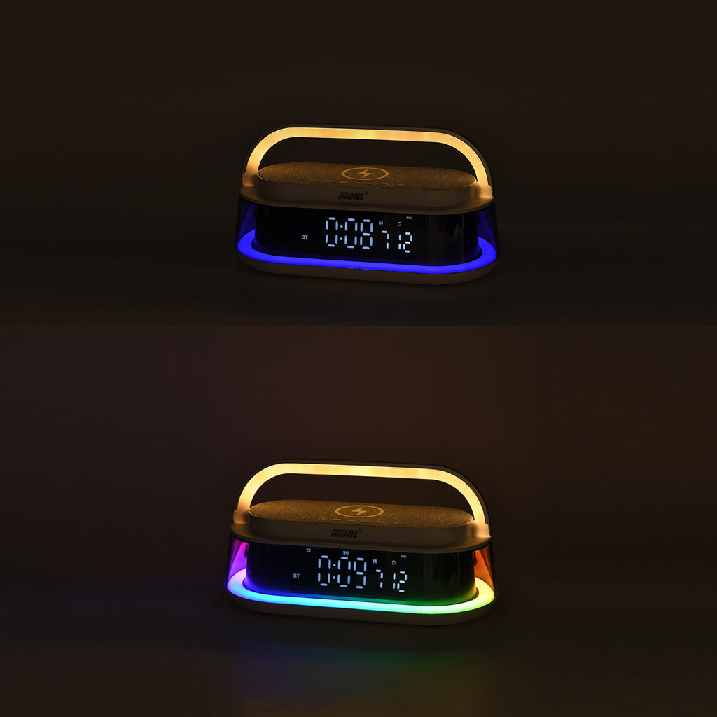 Bluetooth Speaker (Size 24x9 cm) - White_8421215_1