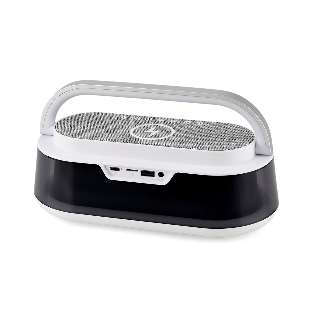 Bluetooth Speaker (Size 24x9 cm) - White_8421215_2