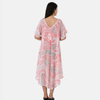 & Maisi Printed Dress (Size - One Size) - Pink_8421282_2