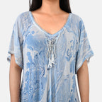& Maisi Printed Dress (Size - One Size) - Blue_8421283_6