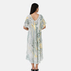 & Maisi Printed Dress (Size - One Size) - Green_8421284_2