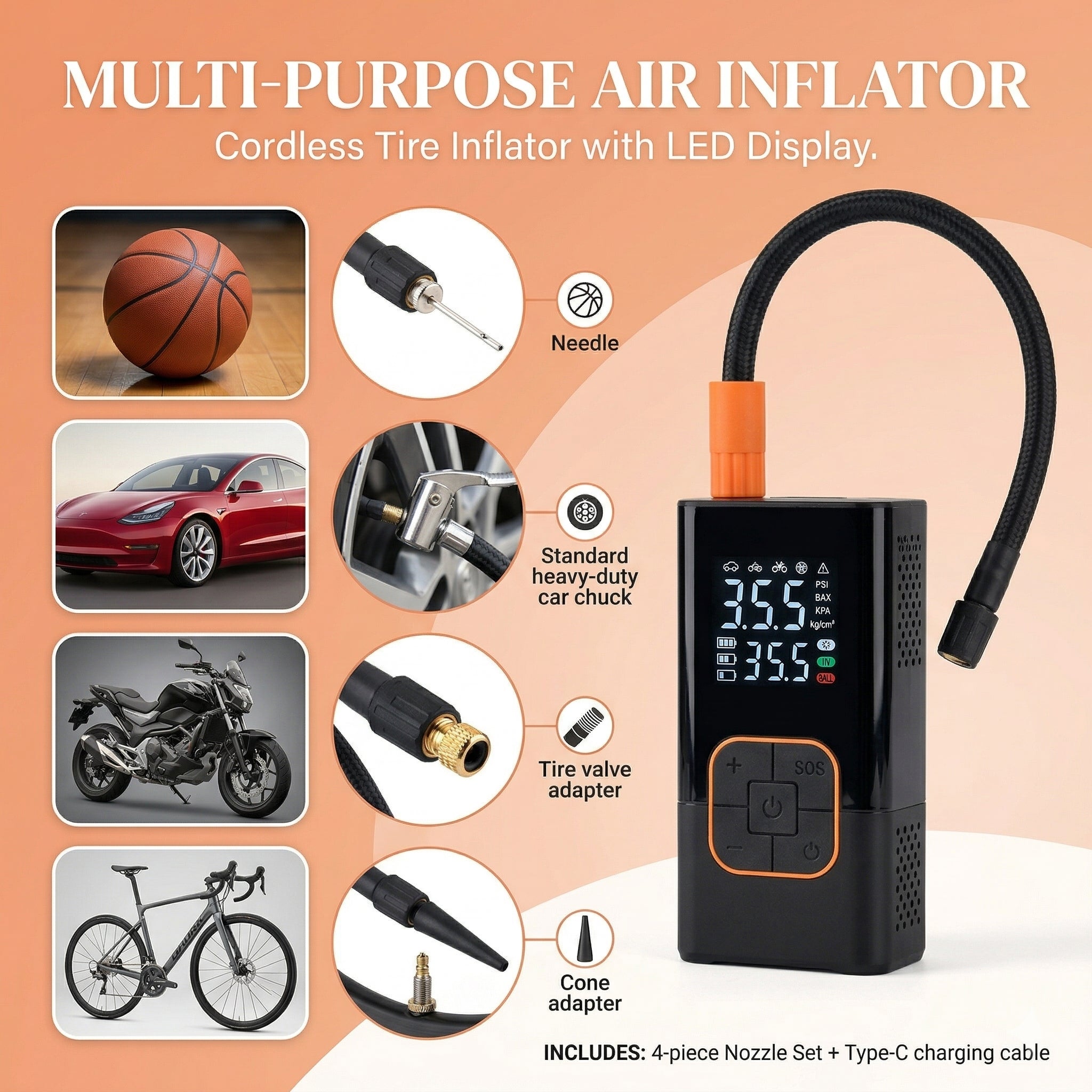 Exterior Car Accessories (Size - One Size) - Black & Black_8427417_1