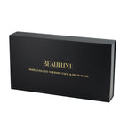 "Beauluxe 64pcs lights Facial mask with 7 colors + 73pcs light Neck mask with 7 colors- black wiith golden line                                                  wavelengths: 660nm+850nm+520nm+470nm_8427581_6