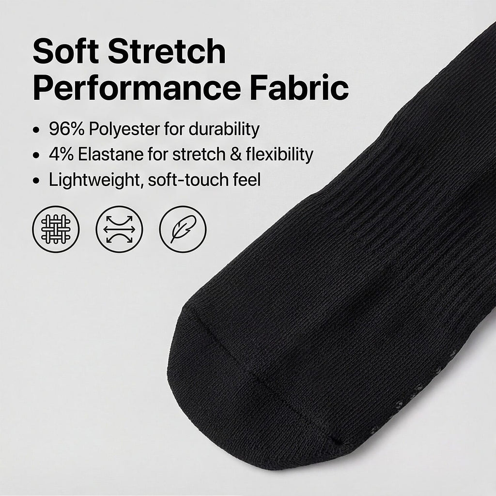 Socks (Size - One Size) - Black & Black