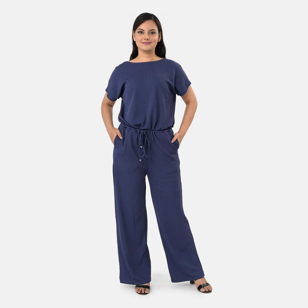 & Maisi Patterned Jumpsuit (Size - One Size) - Navy_8430842