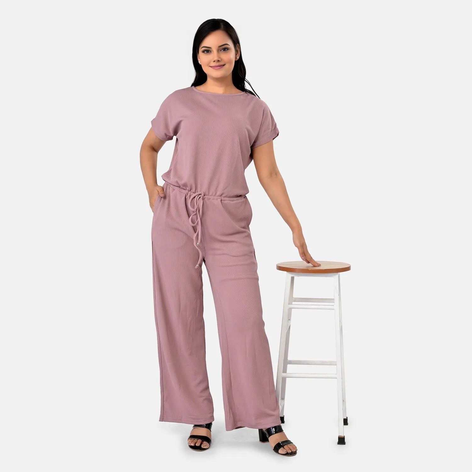 & Maisi Patterned Jumpsuit (Size - One Size) - Mint Green_8430843_3