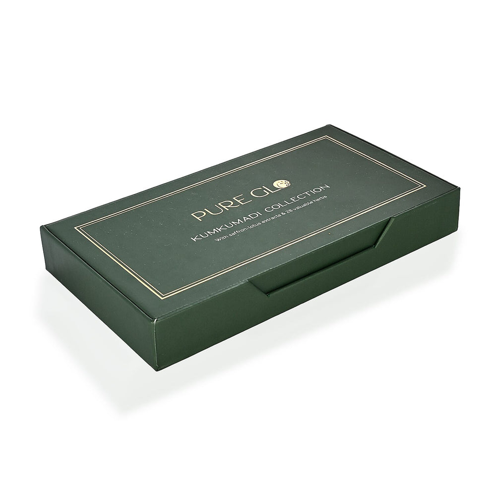 Pure Glo Discovery Set Of 5 Kumkumadi Gift Face Cream, Cold Cream, Night Gel, Body Oil - Face Oil - 5ml Each