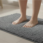 Ultra-Absorbent Noodle Bathmat (60 x 40 cm) - Grey
