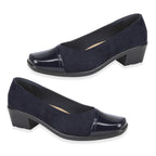 Shoertee Comfort Ladies Shoe (Size - 7) - Navy_8438216