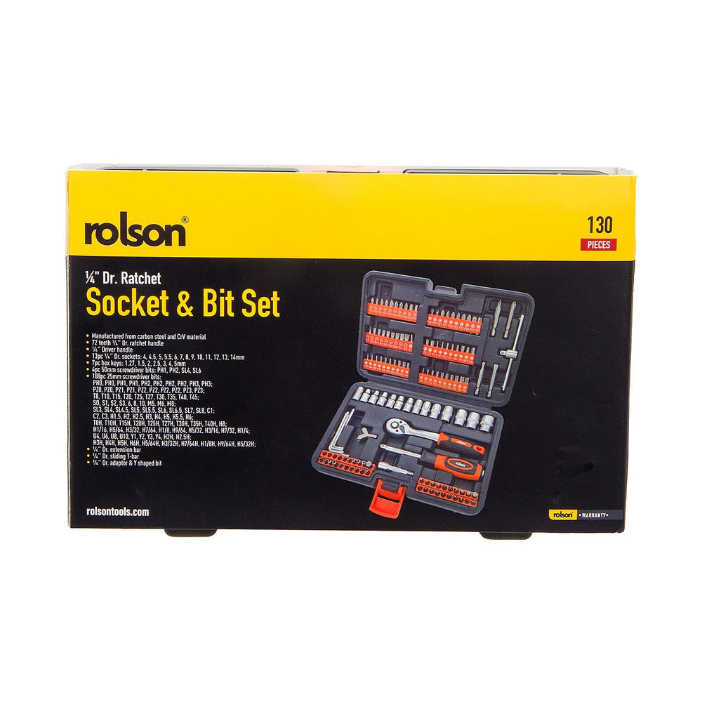 Rolson Dr. Ratchet Socket - Bits Set - 130 Pcs