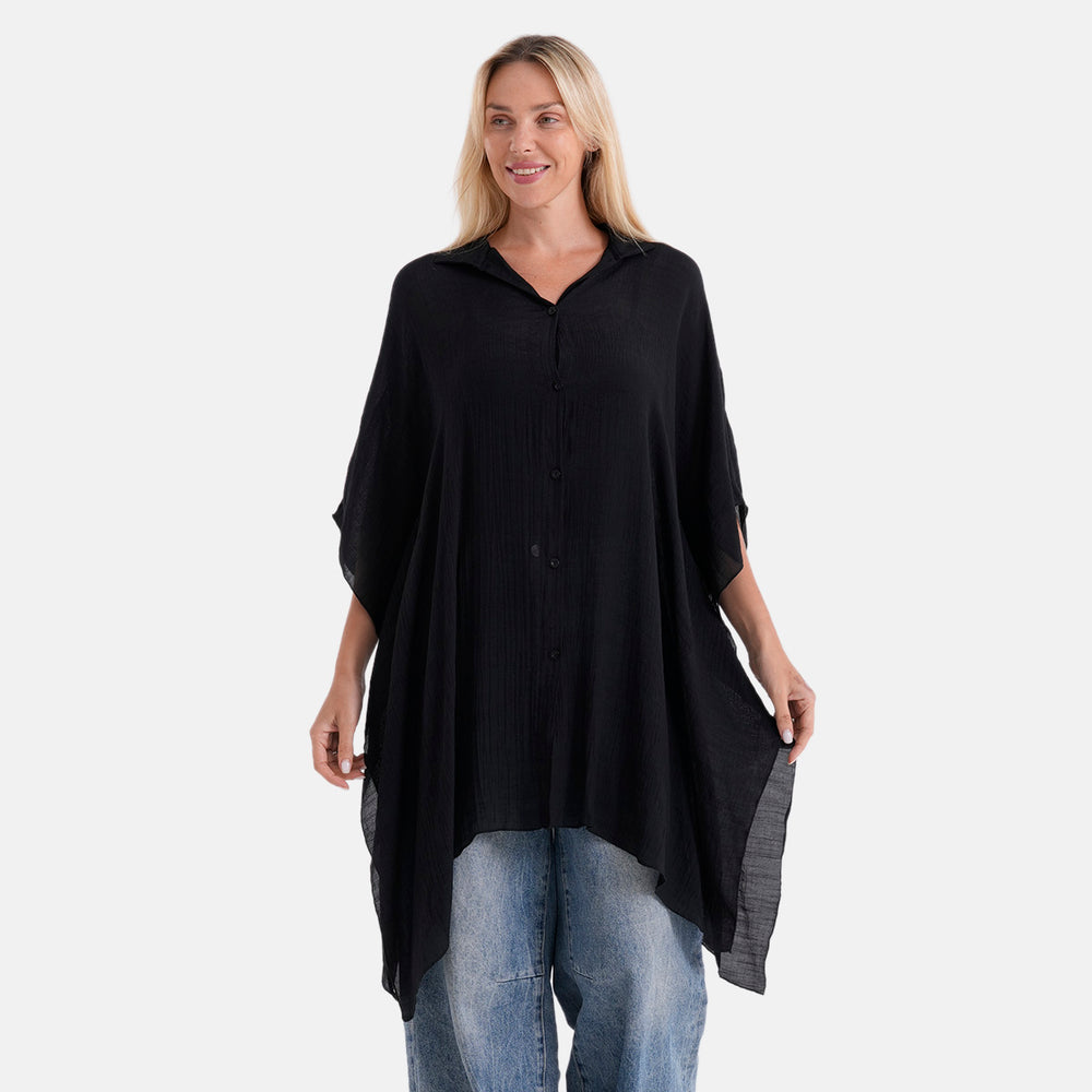 & Maisi Shirt (Size - One Size) - Black & Black_8439074