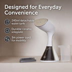 Breville EliteTEMP Handheld Garment Steamer - White