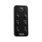 DeLonghi 2KW Capsule Twist Ceramic Heater - 2000W Remote Controlled LED Display 24 hour Timer - 29.4 cm height, 22.4 cm width, 14.2 cm depth, 1.9 kg
