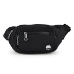 Water-Resistant Multi-Pocket Waist Saddle Bag with Adjustable Strap