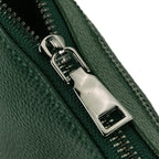 Genuine Leather Crossbody Bag - Green_8448125_6