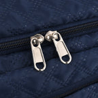 Designer Inspired - 3 Pcs Quilted Travel Bag Set - Navy_8465881_8