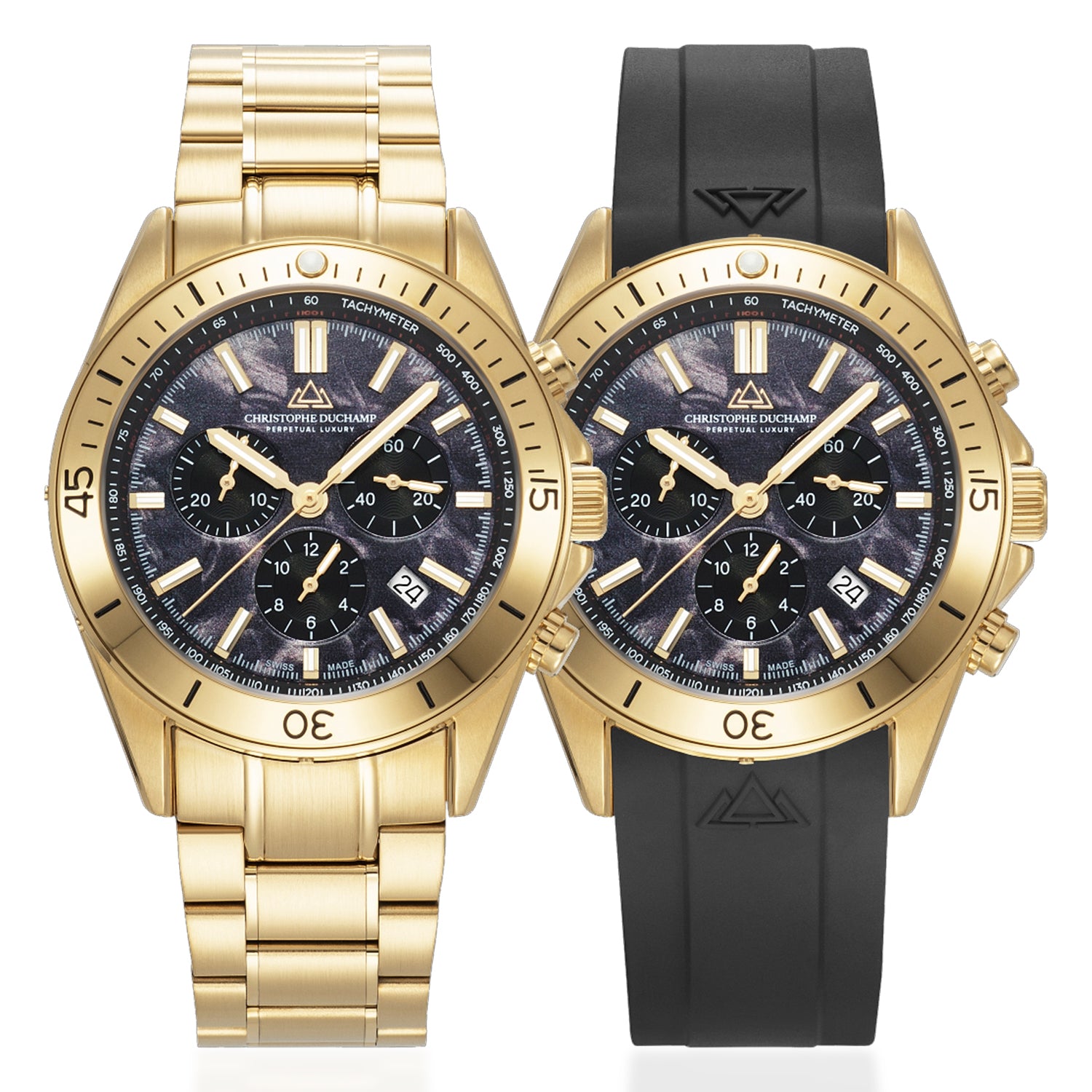Christophe Duchamp Swiss Quartz Mens Watch in Stainless Steel - Silver_8465897_2