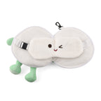 Patterned Pillow (Size 14x1 cm) - Green & White_8477240_3