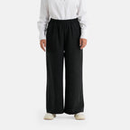 & Maisi Solid Jean and Pant/Trouser (Size - Large) - Black & Black_8477496_1