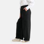 & Maisi Solid Jean and Pant/Trouser (Size - Large) - Black & Black_8477496_3
