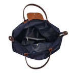 Styled By Nylon Patterned Tote Bag (Size 55x36x18 cm) - Navy_8477793_5