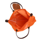 Styled By Nylon Patterned Tote Bag (Size 55x36x18 cm) - Orange_8477795_5