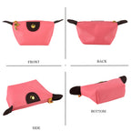 Nylon Patterned Tote Bag (Size 42x26x16 cm) - Pink_8477914_5