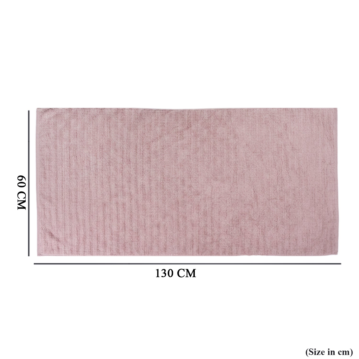 LIVMORE Cotton Patterned Towel (Size 140x1 cm) - Lavender_8478078_4