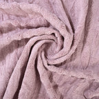 LIVMORE Cotton Patterned Towel (Size 140x1 cm) - Lavender_8478078_7