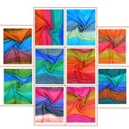 Valissiere Silk Printed Scarf (Size - One Size) - Multi Color_8479087_6