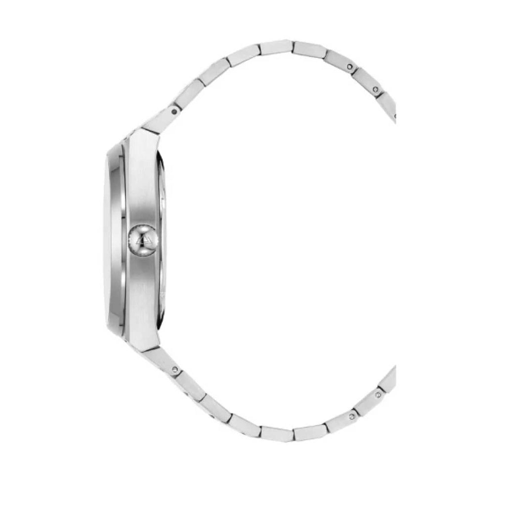 CHRISTOPHE DUCHAMP Attitude Auto Swiss Automatic 10ATM WR Blue Dial - Silver Case Mens Watch with Silver Stainless Steel Strap