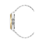 CHRISTOPHE DUCHAMP Attitude Auto Swiss Automatic 10ATM WR Black Dial - Two-Tone Case Mens Watch with Two-Tone Stainless Steel Strap
