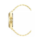 CHRISTOPHE DUCHAMP Attitude Auto Swiss Automatic 10ATM WR Black Dial - Gold Case Mens Watch with Gold Stainless Steel Strap