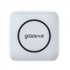 Groov-e Mini Wireless Thermal Printer - Portable 200 DPI Inkless Bluetooth Printer for iOS - Android, Includes 3 Paper Rolls - Rechargeable Battery