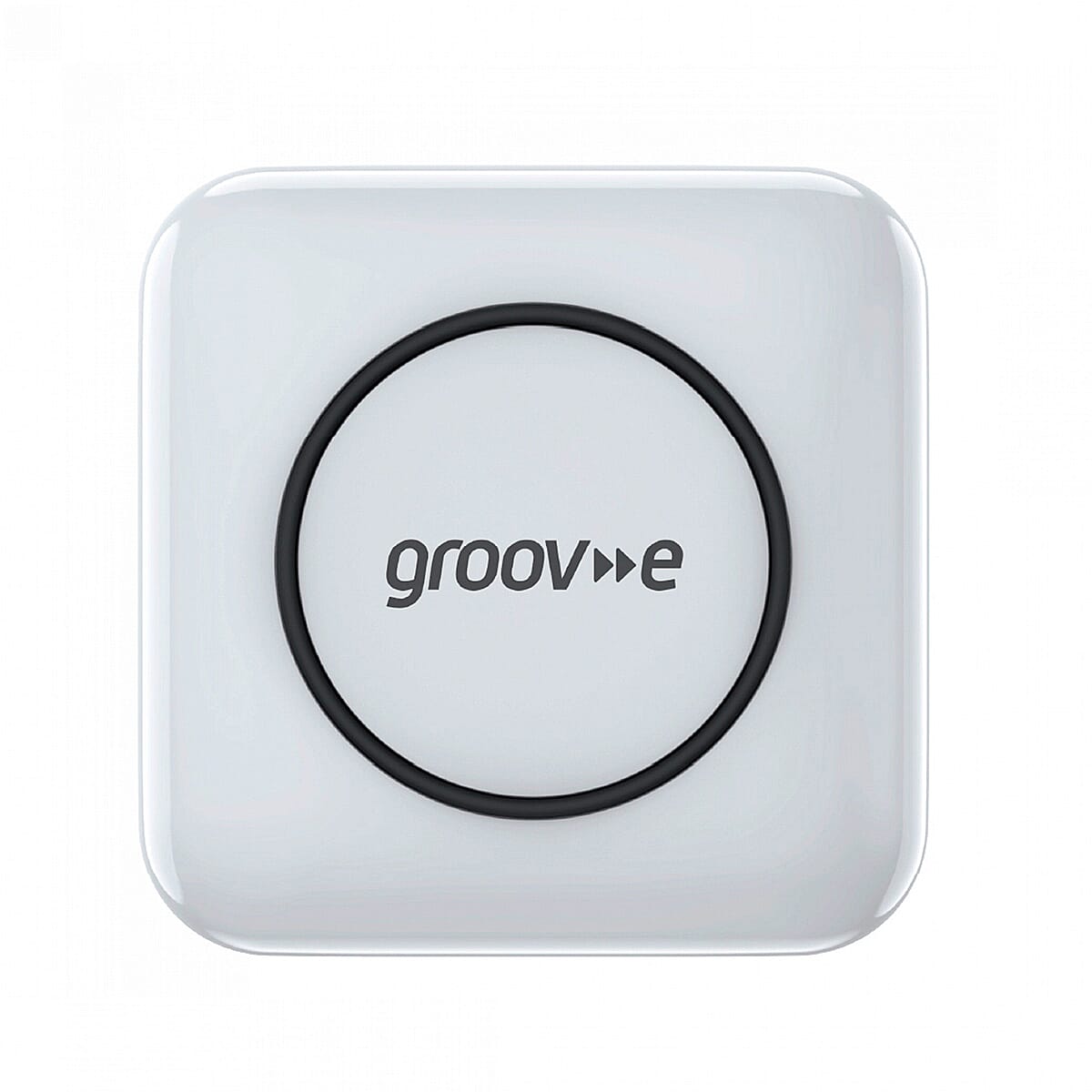 Groov-e Mini Wireless Thermal Printer - Portable 200 DPI Inkless Bluetooth Printer for iOS - Android, Includes 3 Paper Rolls - Rechargeable Battery