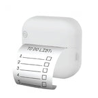 Groov-e Mini Wireless Thermal Printer - Portable 200 DPI Inkless Bluetooth Printer for iOS - Android, Includes 3 Paper Rolls - Rechargeable Battery