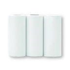 Groov-e Thermal Printer Refill Pack - 3 Rolls (57 x 25mm), Includes 1x White Paper - 2x Self-Adhesive Sticker Rolls