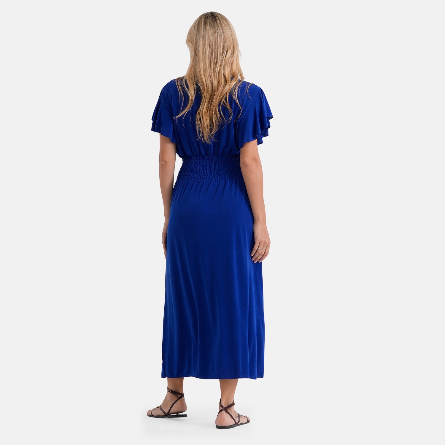 & Maisi Patterned Dress (Size - One Size) - Blue_8480966_2