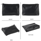 Leather Patterned Tote Bag (Size 52x10x25 cm) - Black_8481783_6