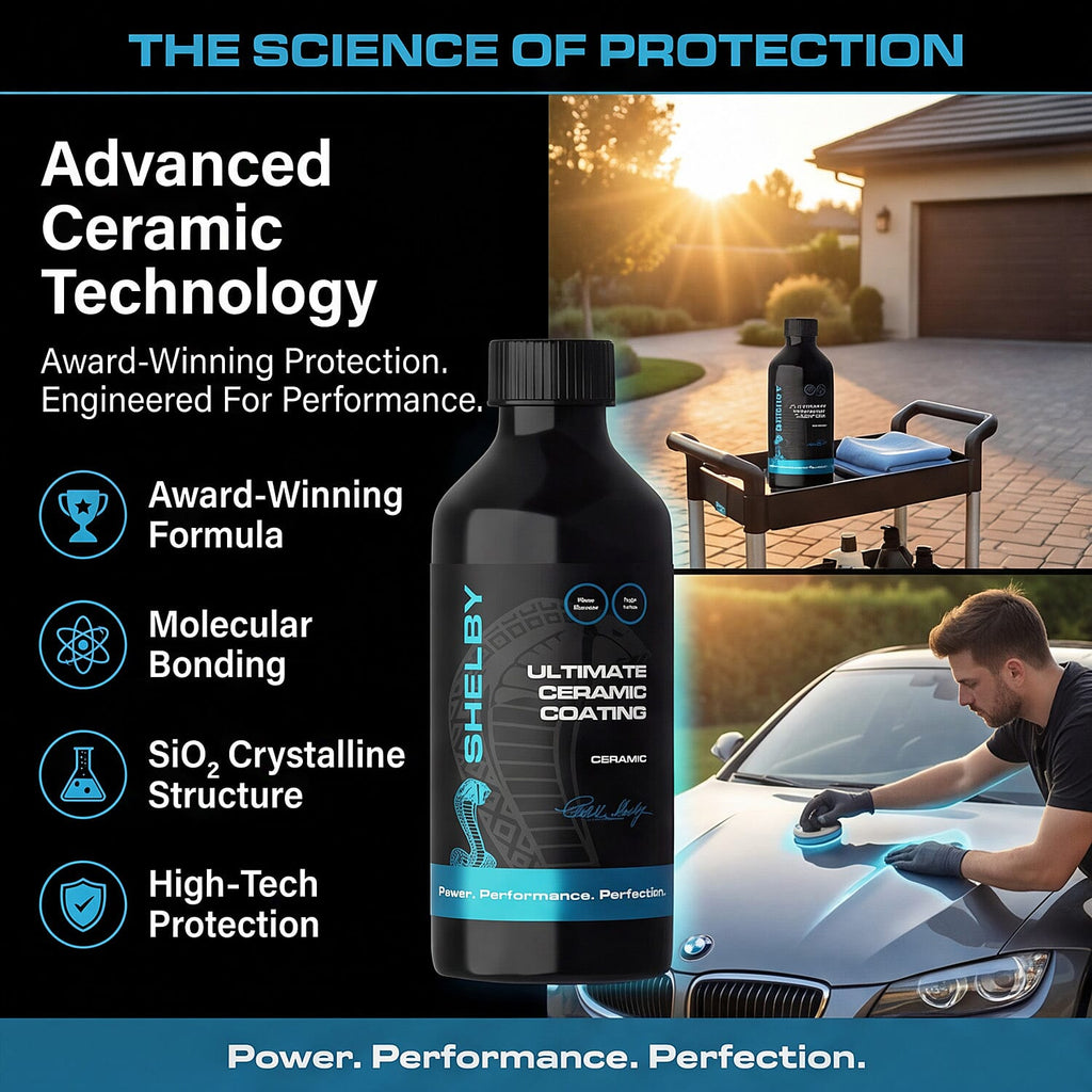 Shelby Ultimate Ceramic Coating 100ml - Black - Blue