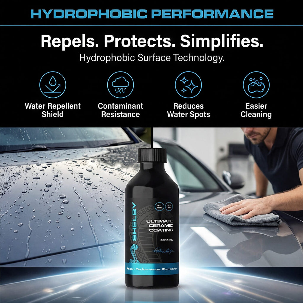Shelby Ultimate Ceramic Coating 100ml - Black - Blue