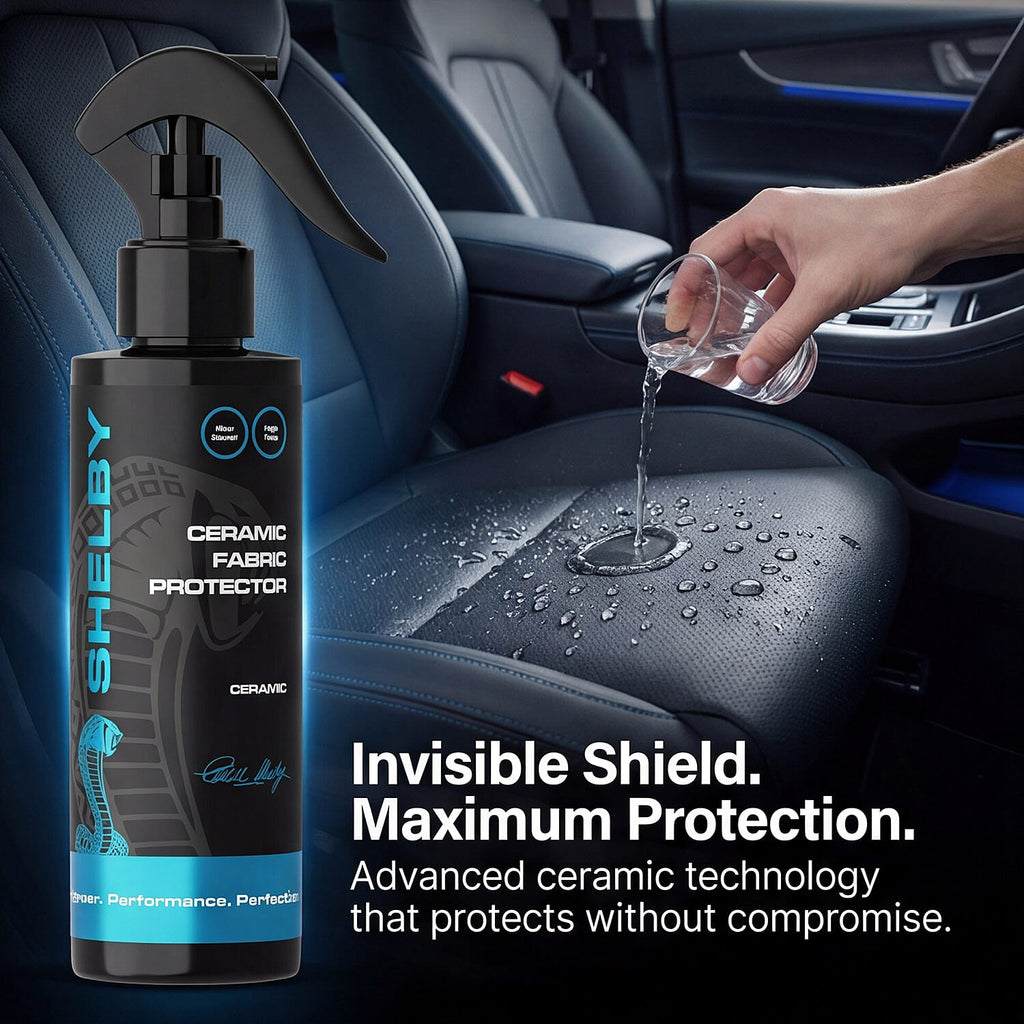 Shelby Ceramic Fabric Protector - Black - Blue