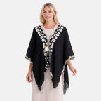 & Maisi Patterned Kimono (Size - One Size) - Brown & Black_8483646