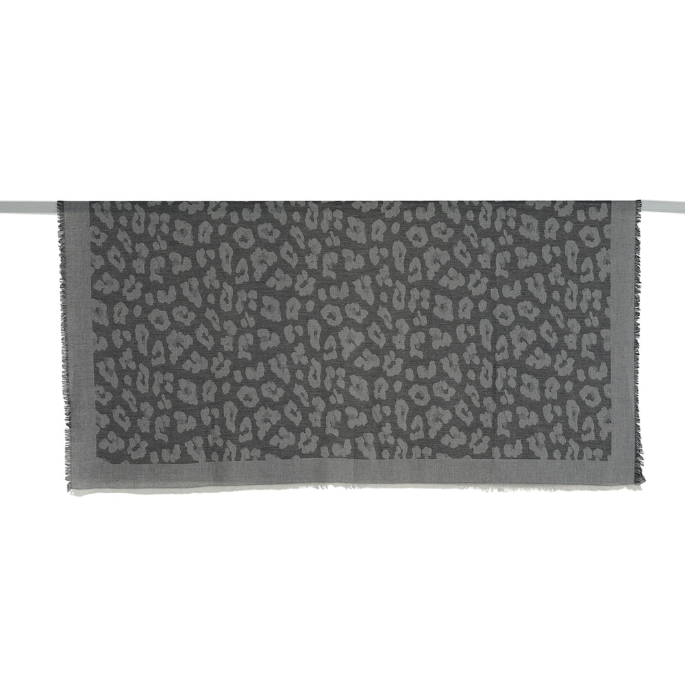& Maisi Cotton Solid Scarf (Size - One Size) - Black & Yellow_8483670_5