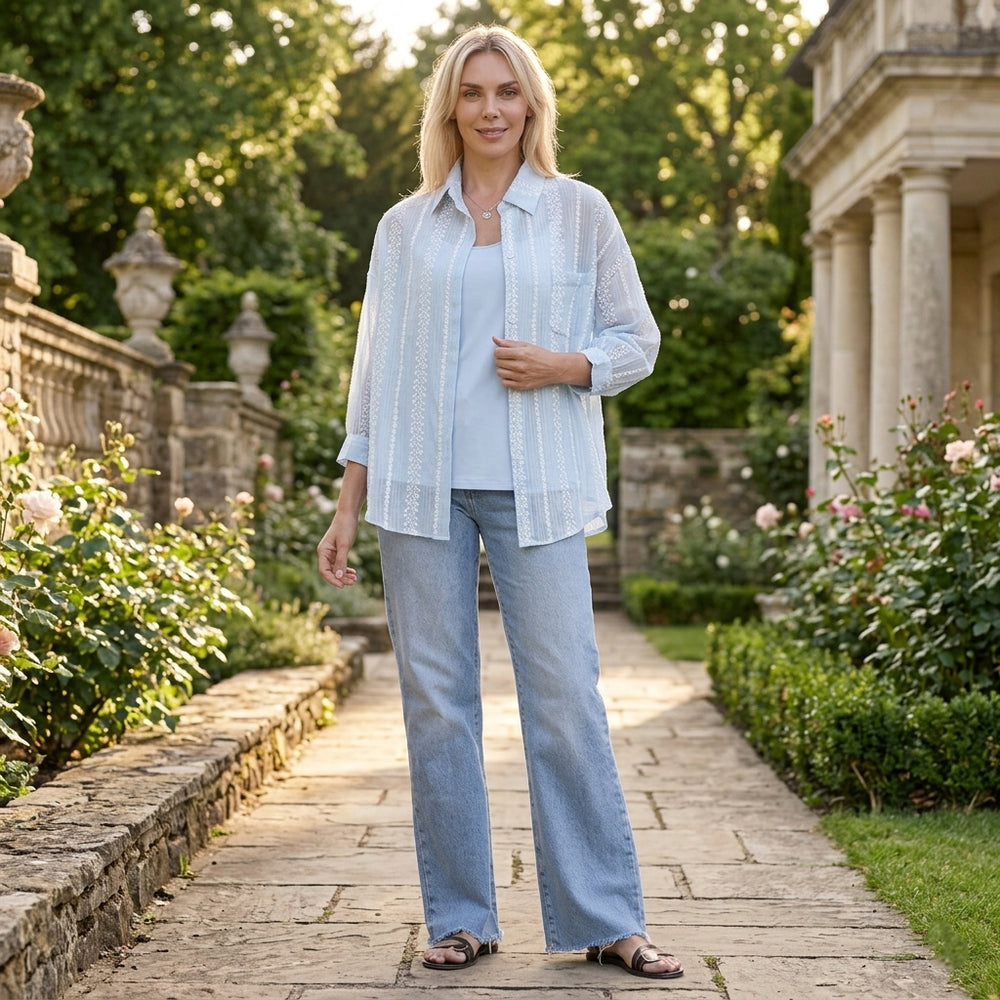 & Maisi Shirt (Size - Small) - Blue_8484094_1