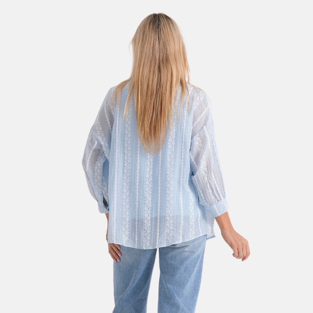 & Maisi Shirt (Size - Medium) - Blue_8484095_2