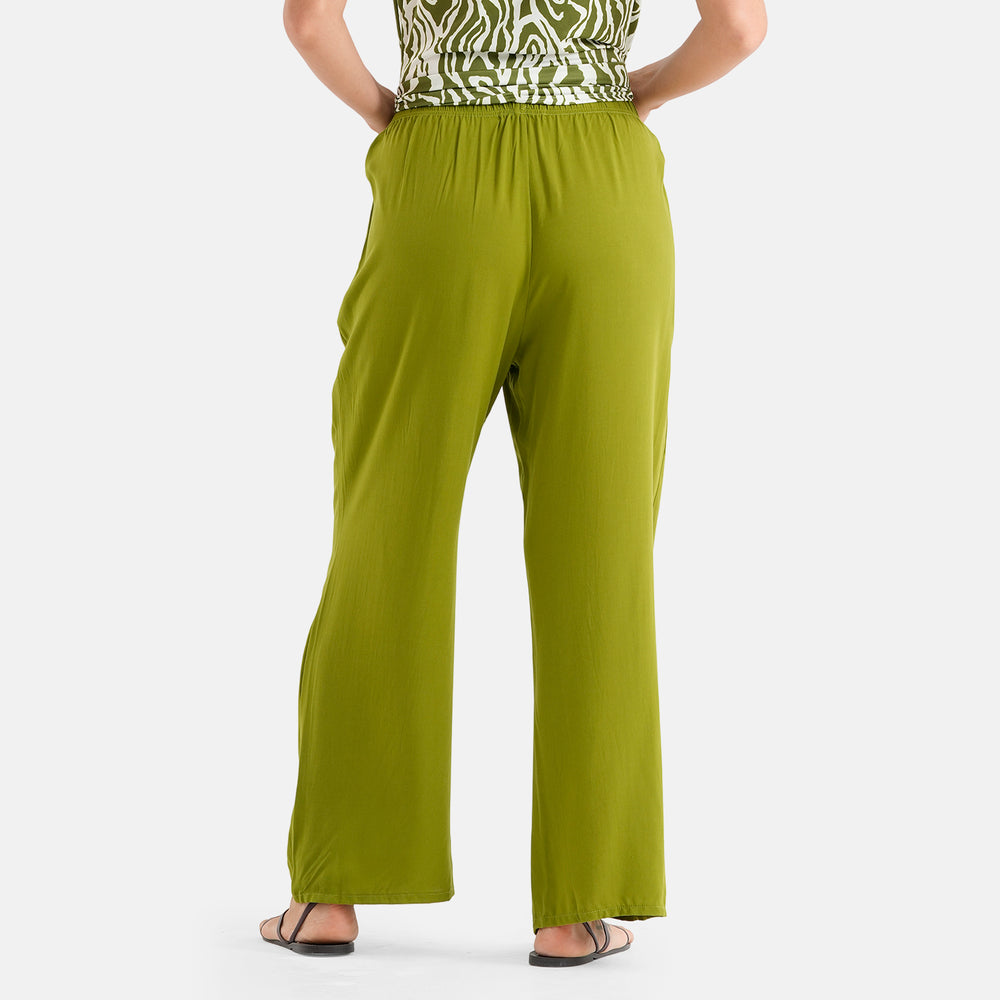 & Maisi Printed Loungwear (Size - Medium) - Green_8484453_6