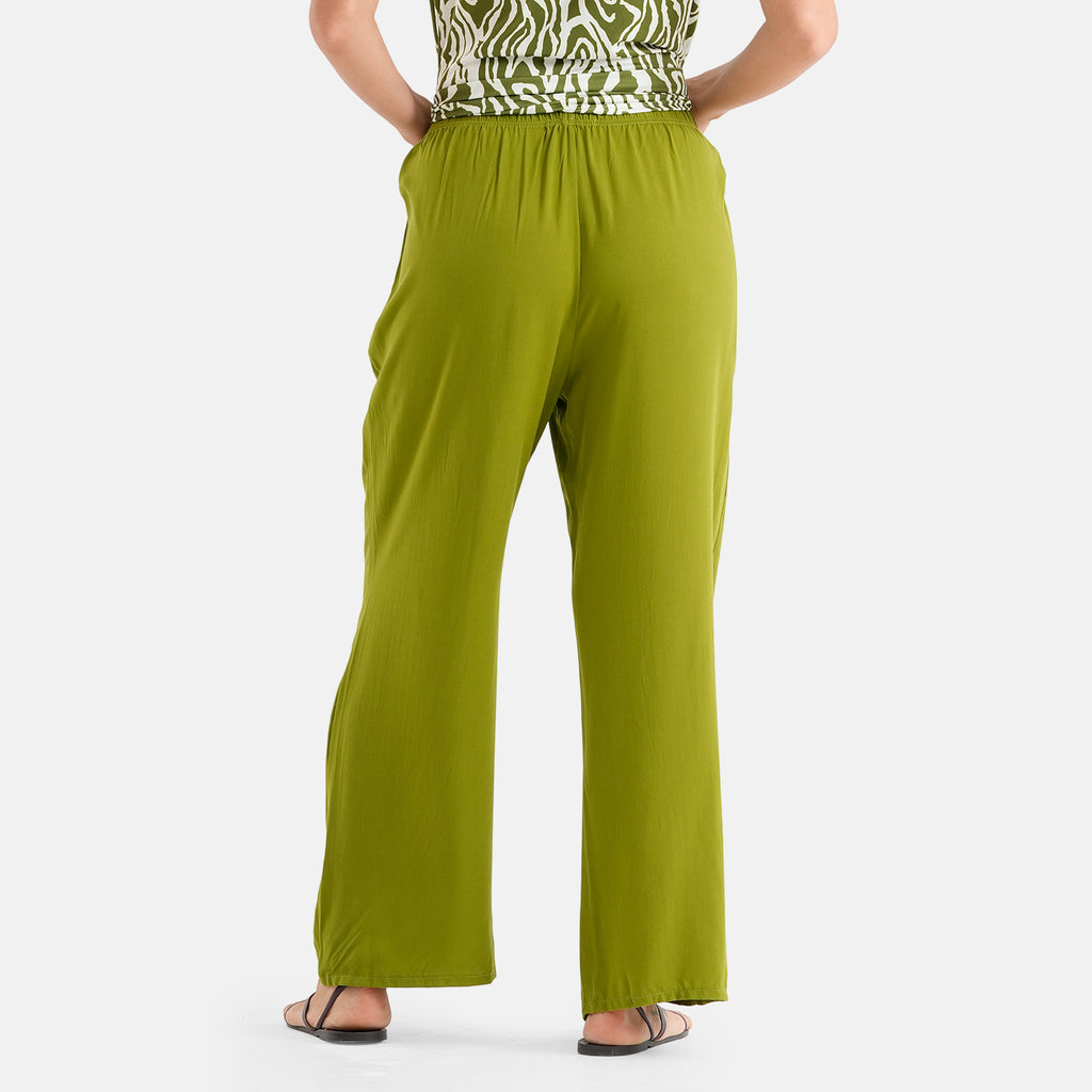 & Maisi Printed Loungwear (Size - Medium) - Green_8484453_6