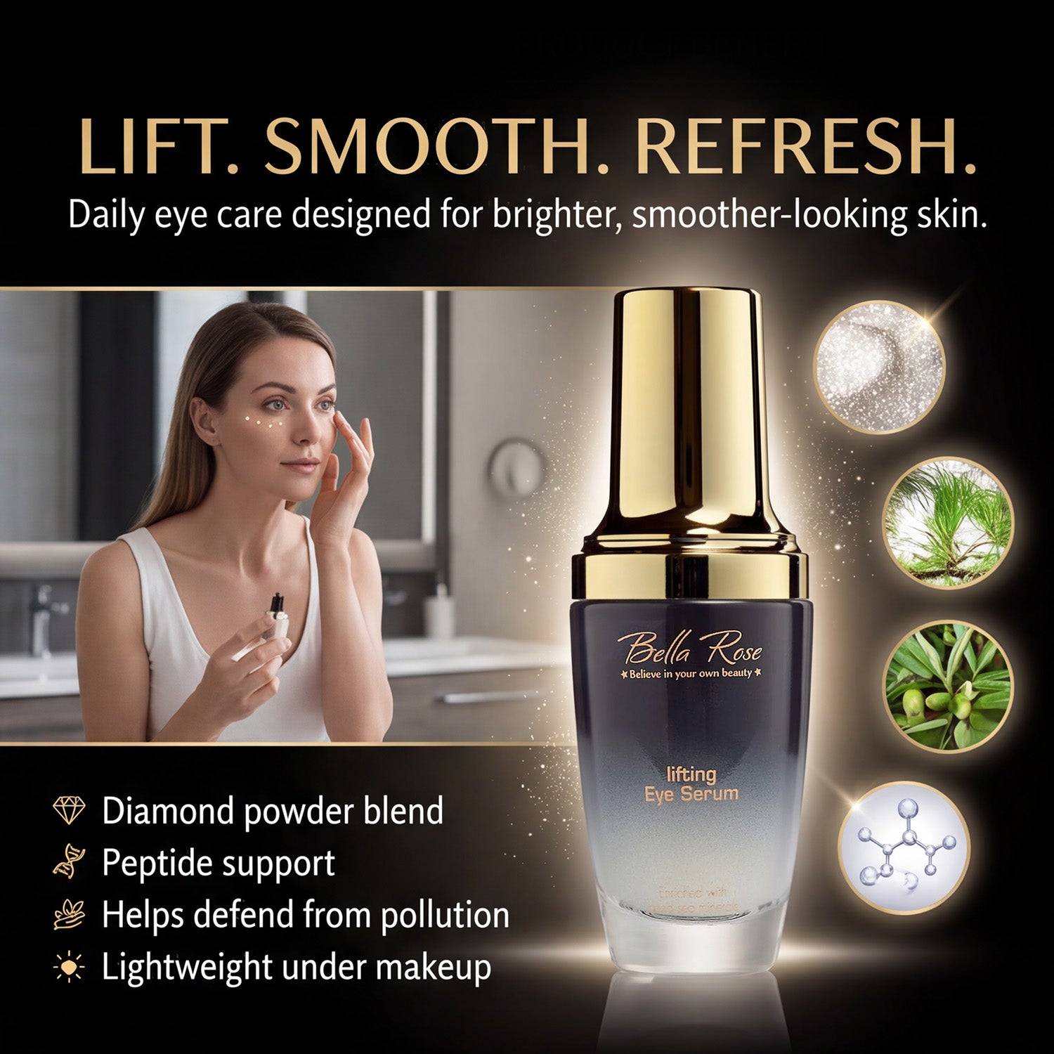 Bella Rose Lifting Eye Serum - 30ml