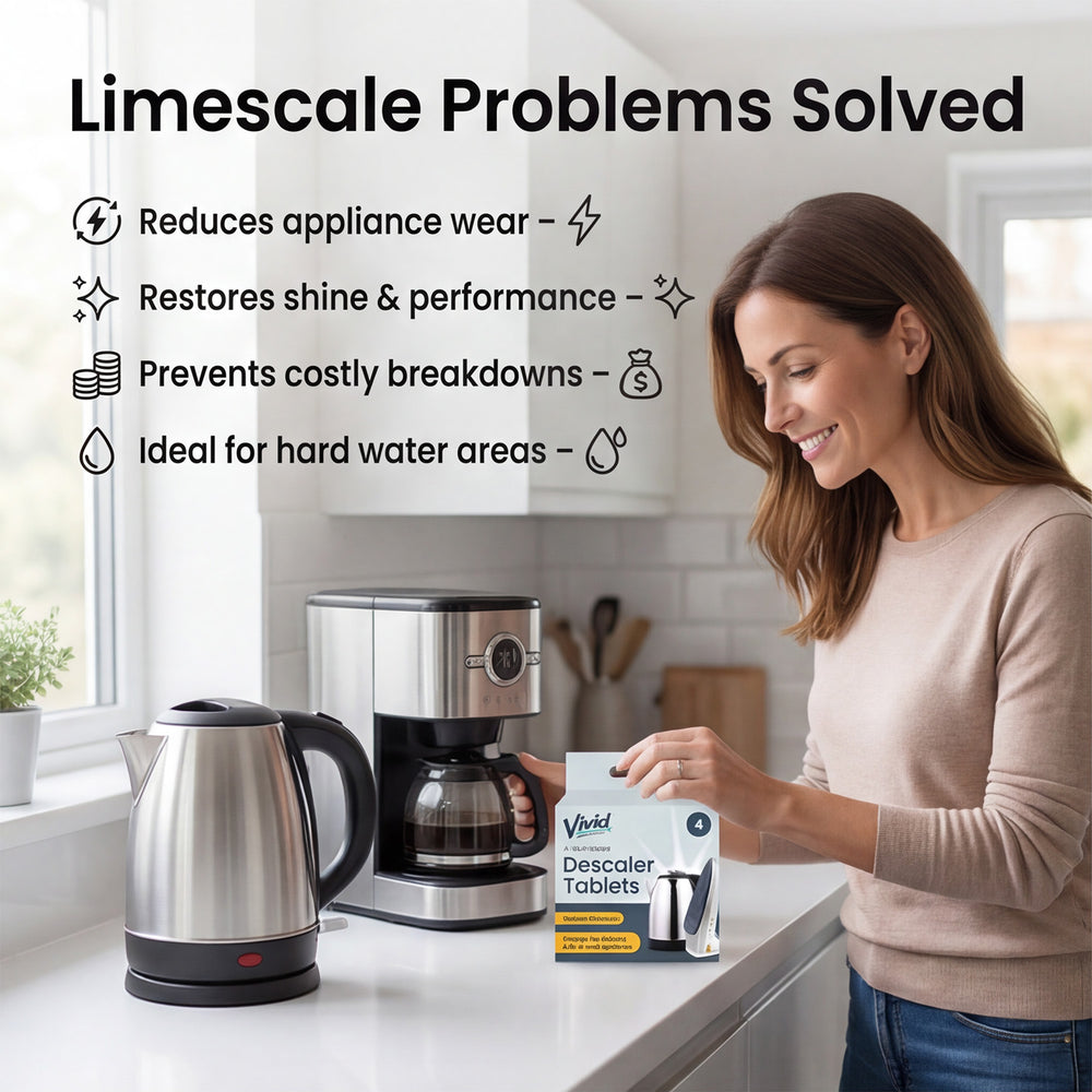 Pack of 4 Descaler Tablets | Limescale Buster
